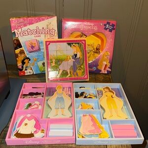 Lot of 5 Disney Princess Toys